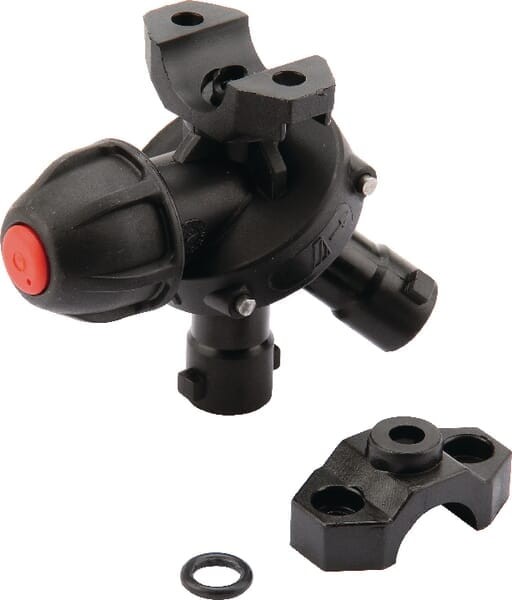 Głowica 3 - pozycyjna, pasuje do Arag  przewód cieczowy 1/2" Ø 10 mm