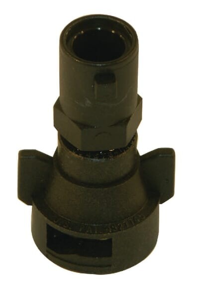 Adapter pokrywki dyszy, bagnet, czarny, TeeJet