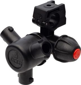 Uchwyt dyszy 3-drożny do rury 22 mm