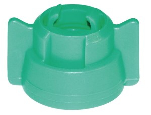 Pokrywka dyszy, bagnet, SW10/8, zielony, z uszczelką, 25 szt., Arag