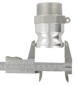 Końcówka węża Camlock gwint zew. typ F stal nierdzewna, 3/4"