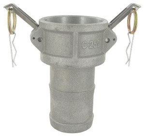 Gniazdo Camlock typ C aluminium, przyłącze na wąż 2-1/2"