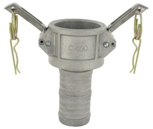 Gniazdo Camlock typ C aluminium, przyłącze na wąż 1-1/2"