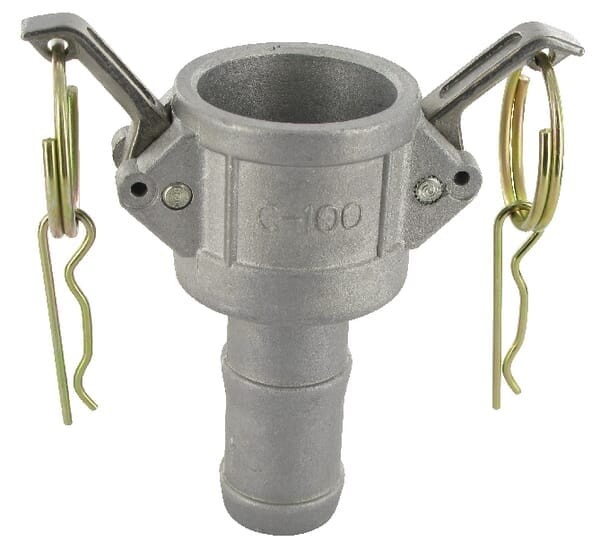 Gniazdo Camlock typ C aluminium, przyłącze na wąż 1"
