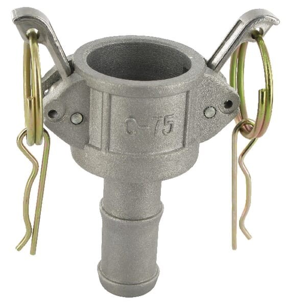 Gniazdo Camlock typ C aluminium, przyłącze na wąż 3/4"