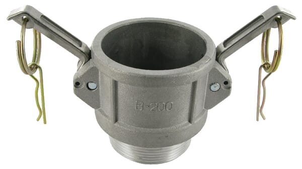 Gniazdo Camlock typ B aluminium, gwint zew. 2"