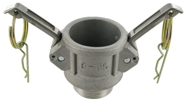 Gniazdo Camlock typ B aluminium, gwint zew. 1-1/4"