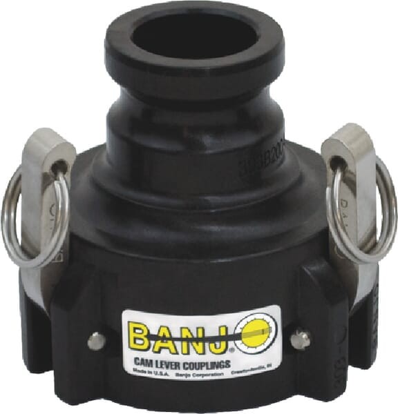 Camlock 3" element M 2" x element V adapter Banjo
