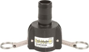 Camlock 1" element M x przyłącze węża Banjo 1”