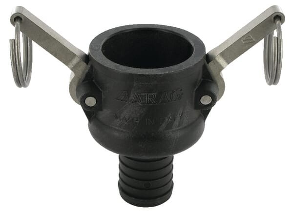 Gniazdo Camlock typ C PP Arag, na wąż 1 1/4" 30 mm
