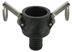Gniazdo Camlock typ C PP Arag, na wąż 1 1/4" 30 mm