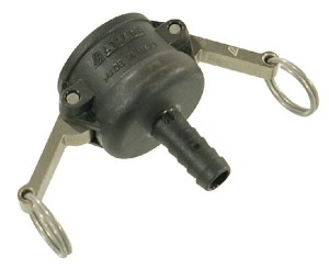 Gniazdo Camlock typ C PP Arag, na wąż 3/4" 13 mm