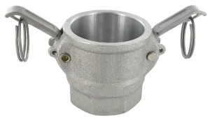 Gniazdo Camlock typ D aluminium, gwint wew. 2"