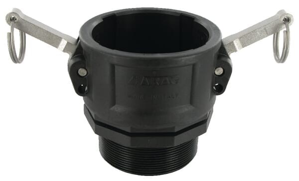 Gniazdo Camlock typ B PP Arag, gwint zew. 3"