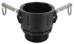 Gniazdo Camlock typ B PP Arag, gwint zew. 3"