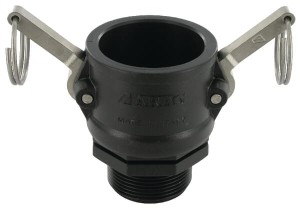 Gniazdo Camlock typ B PP Arag, gwint zew. 1 1/2"