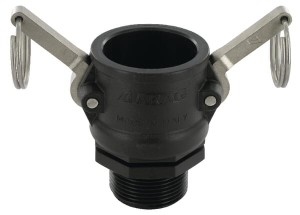 Gniazdo Camlock typ B PP Arag, gwint zew. 1 1/4"