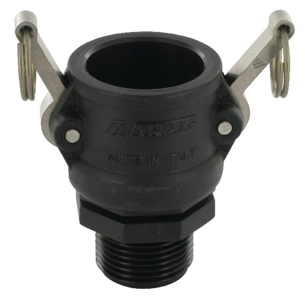 Gniazdo Camlock typ B PP Arag, gwint zew. 1"