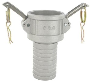 Gniazdo Camlock typ C aluminium, przyłącze na wąż 2"