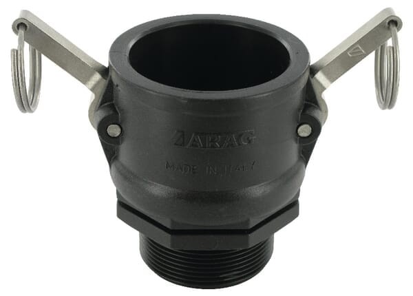 Gniazdo Camlock typ B PP Arag, gwint zew. 2"
