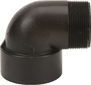 Elbow 90° female/male 3"