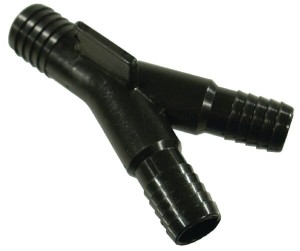 Złączka do węży w kształcie Y 45° Arag, 2 x 25 mm/1 x 30 mm