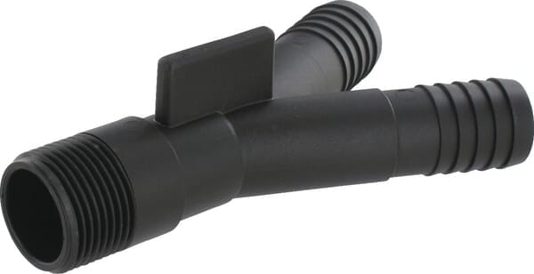 Rozgałęziacz 45° + tuleja 2x25 mm / 1x1"