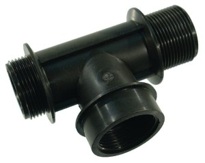 Trójnik gwint zew./wew./zew. 1-1/4"