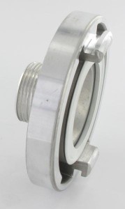 Złącze Storz 65 x 1-1/4" gwint zew. (odstęp krzywek 81 mm)