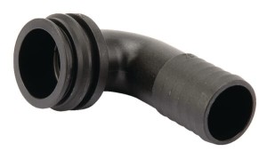 Przyłącze węża 90° T5M 40 mm