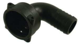 Przyłącze węża 90° T5F 38 mm