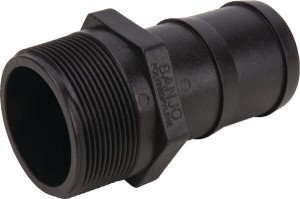 Końcówka węża 2" gwint zewn. NPT x 2"