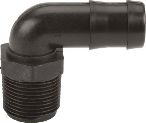 Końcówka węża 1" gwint zewn. NPT x 1" 90°