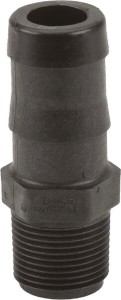 Końcówka węża 3/4" gwint zewn. NPT x 1"