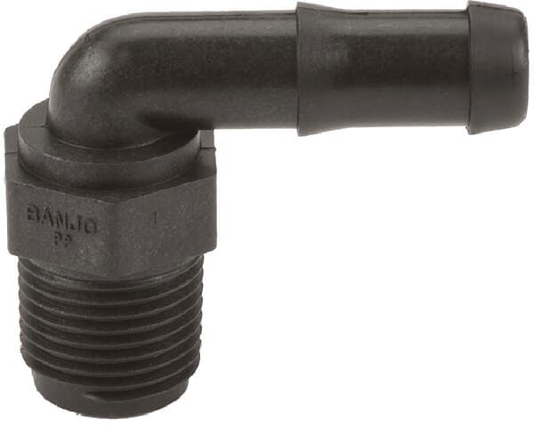 Końcówka węża 1/2" gwint zewn. NPT x 1/2" 90°