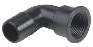 Przyłącze węża 90° gwint wew. Arag, 30 mm 3/4"
