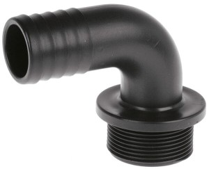 Przyłącze węża 90° 40 mm x 1 1/2" gwint zew.
