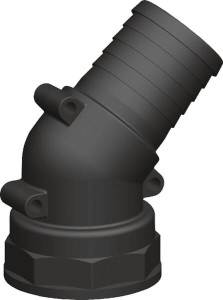 Przyłącze węża 45°- 50 mm gw. wewn. 2"
