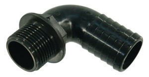 Przyłącze węża 90° gwint zew. Arag, 32 mm A1 1/4"