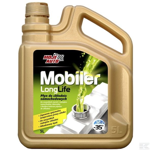 Płyn do chłodnic Mobiler, 5 l 