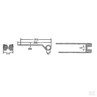 Zęby sprężyste prawe PZ | poltechparts.pl