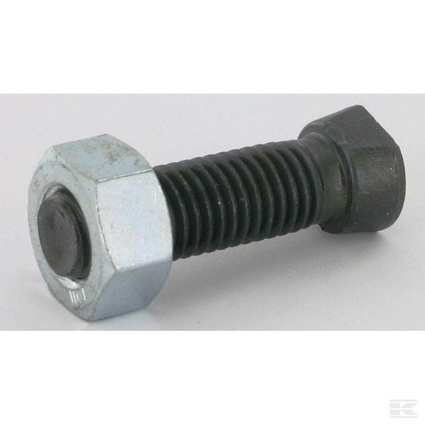 Śruba stożkowa dwustr. ścięta, kl. 10.9, M12 x 45 mm z nakrętką 1245C2FP025