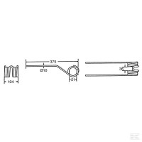Zęby sprężyste org. DEUTZ-FAHR | poltechparts.pl