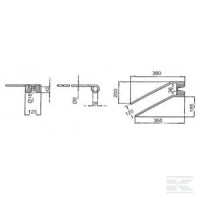 Zęby sprężyste prawe Fella  461110KR | poltechparts.pl
