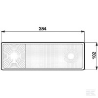 Lampa tylna, 03 WE549L lewa 12 V lub 24 V | poltechparts.pl