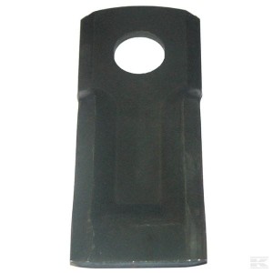 Nożyk kosiarki, 131 x 50 x 4, Ø 23 / 20,5, wygięty opak. 25 szt.