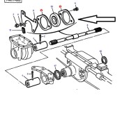 Oprawa łożyska 03.80 MST 3712872M1 | poltechparts.pl
