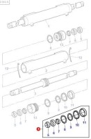 Uszczelka cylindra MF  3484327M92 | poltechparts.pl