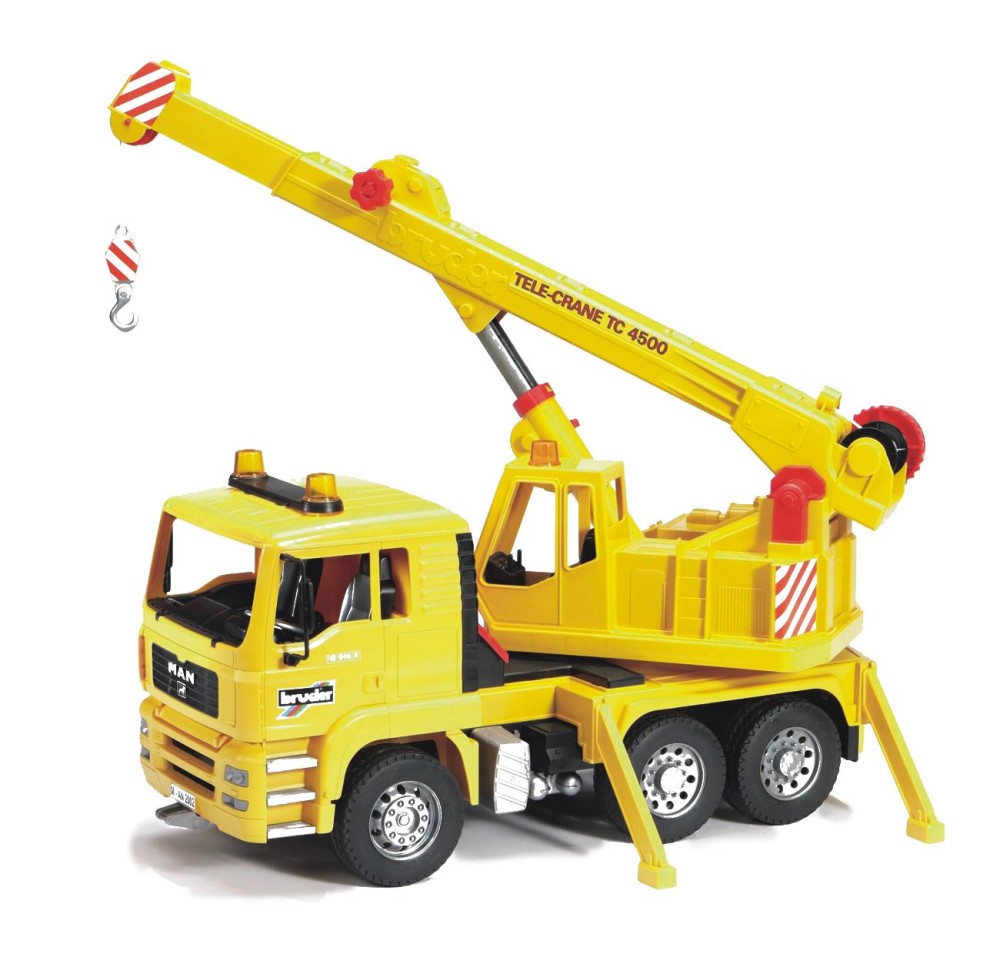 Ciężarówka-dźwig Man BRUDER 02754