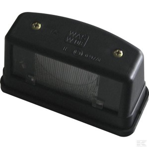 Lampa oświetlenia tablicy rejestracyjnej, 48 W08 12 V lub 24 V  WAŚ